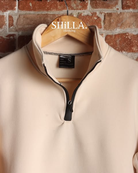 Demi zip beige